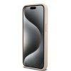 DKNY DKHCP15XPRTHSLP iPhone 15 Pro Max 6.7  różowy/pink hardcase Leather Mono Stripe & Metal Logo